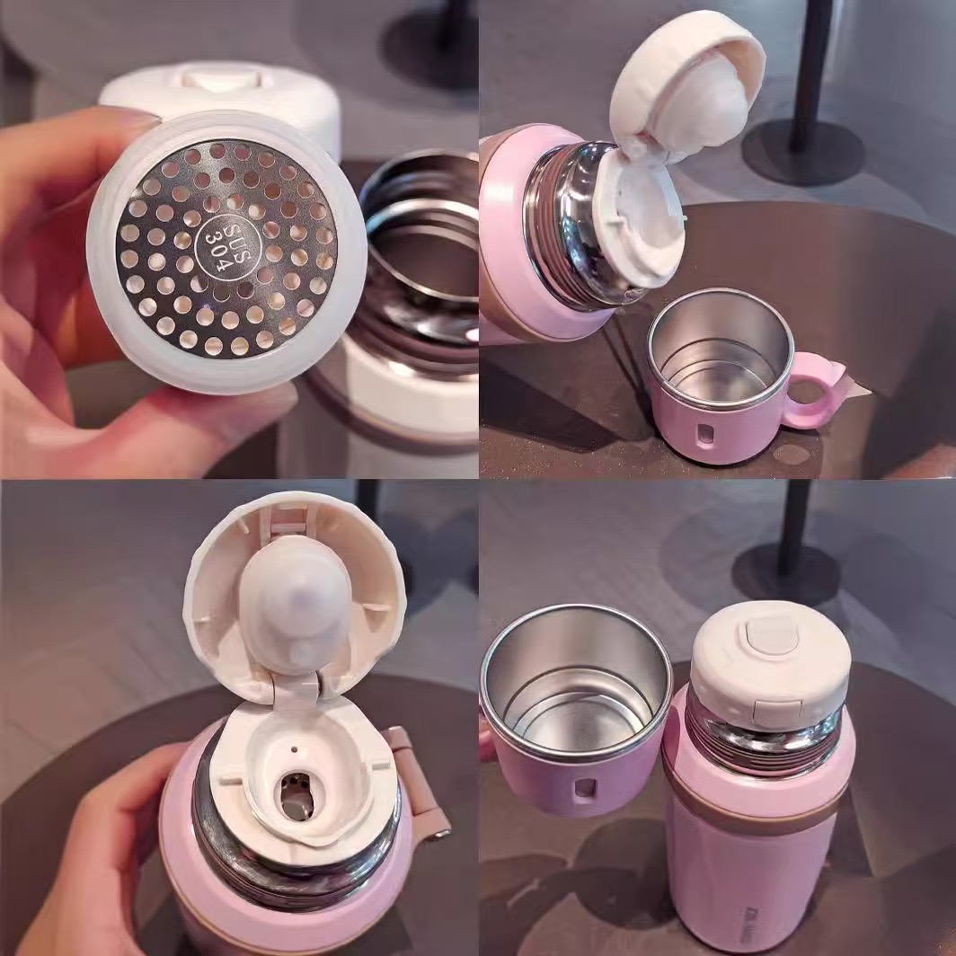 600ml termosflaskor i rostfritt stål för att hålla kallt och vattenflaska termos för te och kaffe termosflaskor