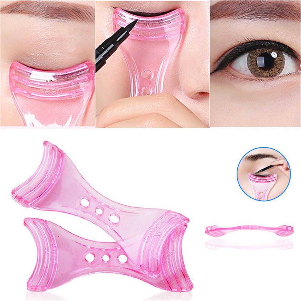 Mode Mascara Shield Guard Wimper Applicator Eye Liner Gids Card Plastic Makeup Tools Schoonheid Cosmetische Accessoires