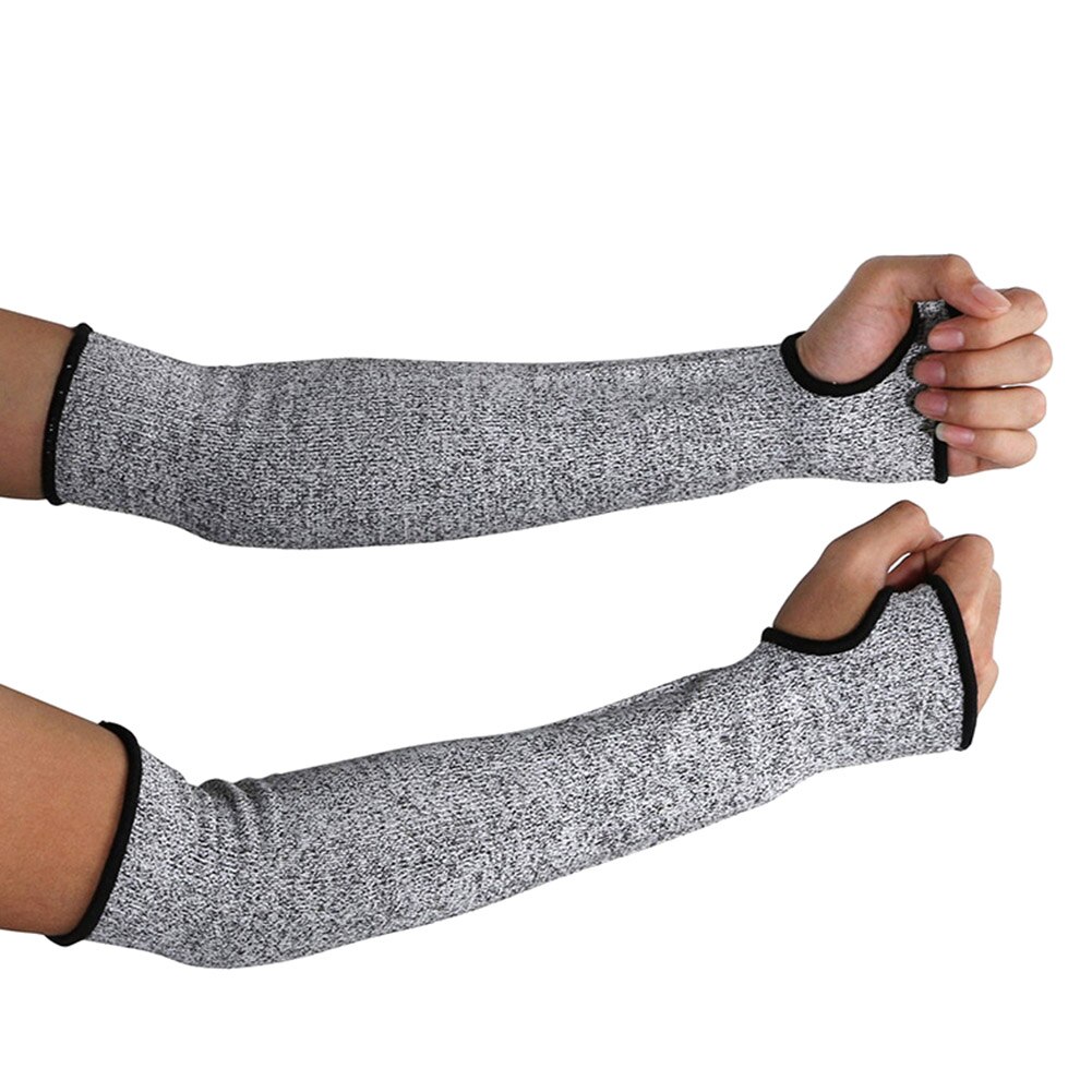 1 Pcs Outdoor Work Safety Arm Guard Sleeve Anti-cutting Protective Cut-resistant Arm Sleeve B2Cshop
