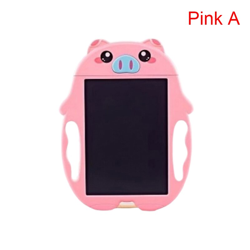 Partial Erasable Smart LCD Digital Colorful WriteTablet Electronic Drawing Pad: Pink