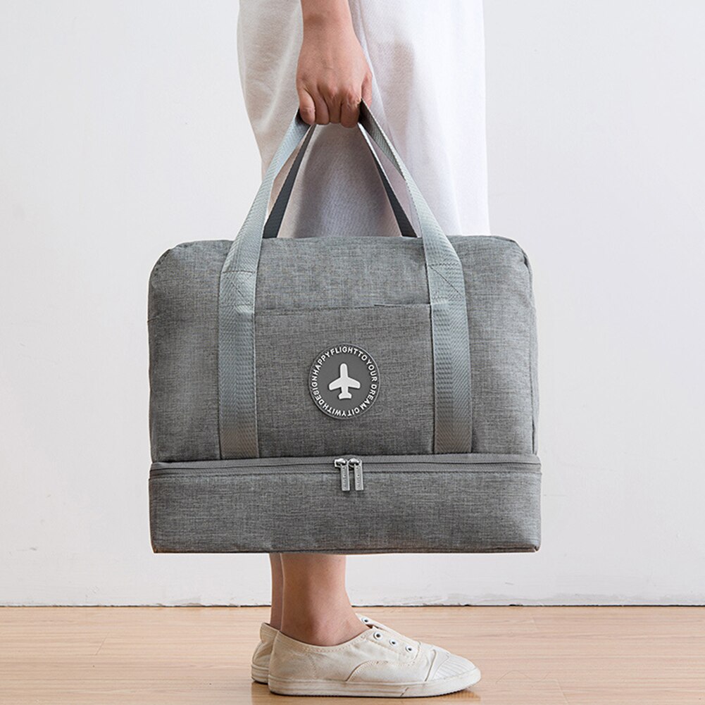 Bolsa de natación de playa, bolsa de deporte en seco para piscina, bolsa impermeable para viajes al aire libre, bolsa organizadora de cosméticos para embalaje de poliéster