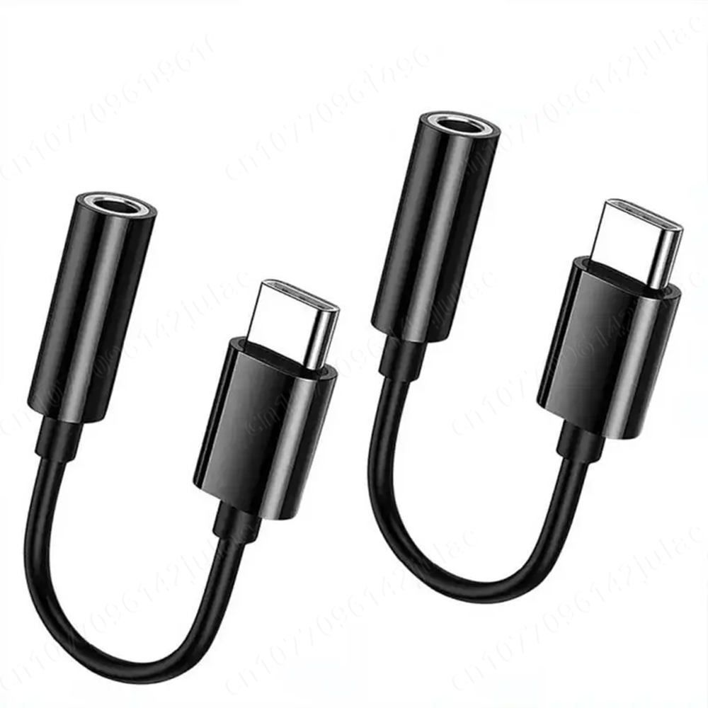 NNBILI USB typu C do gniazda słuchawkowego 3,5 mm Cyfrowy adapter audio do iPhone'a 15Pro Sumsang Xiaomi Poco LG Kabel audio Aux: Rose Gold
