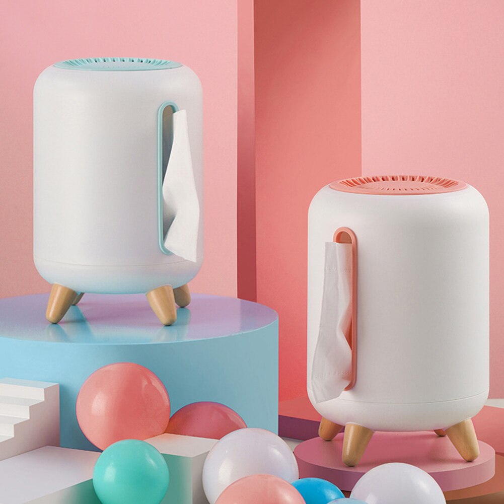 Bamboe Houtskool Tissue Box Servet Opslag Houder Container Eenvoudige Home Office HKS99