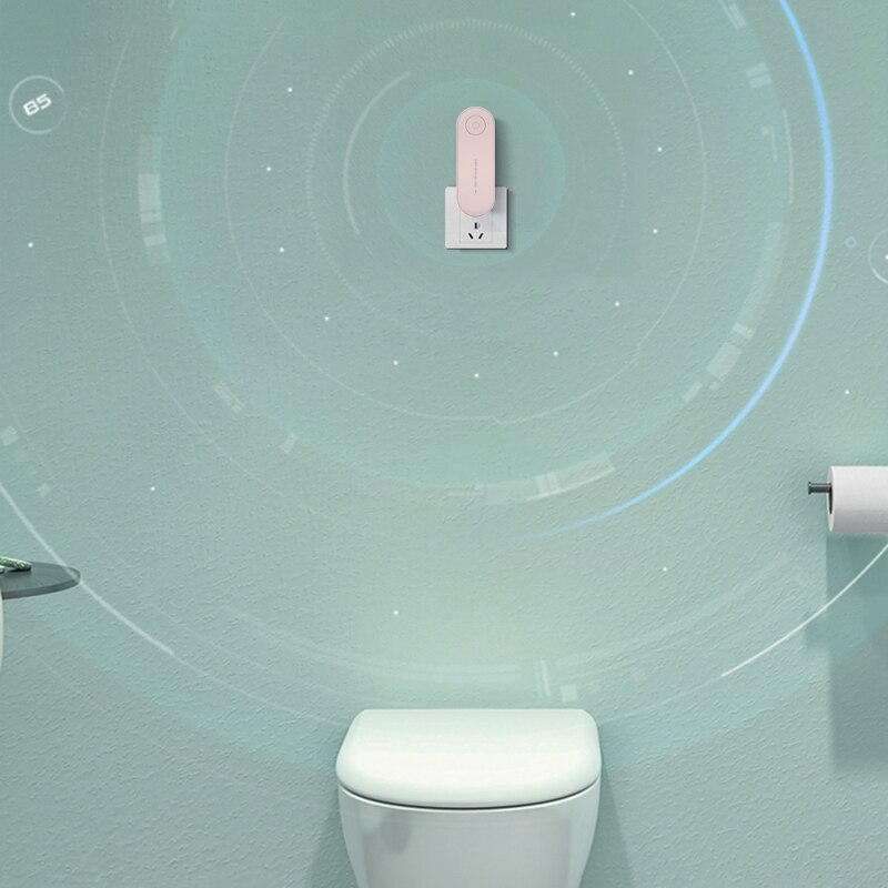 Plug in Air Purifier for Home Cleaner Mini Air Ionizer to Remove Smoke Portable Deodorizer Air Freshener Green US Plug