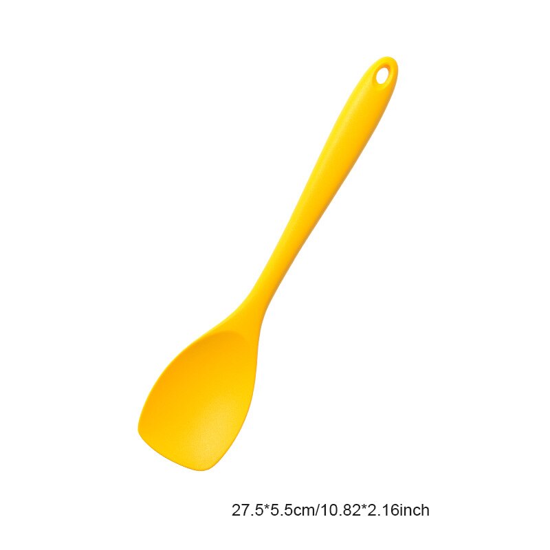 Ensemble d'ustensiles de cuisine en Silicone, résistant à la chaleur, spatule sur le bâton, pelle, ustensiles de cuisine, Gadgets, accessoires: H