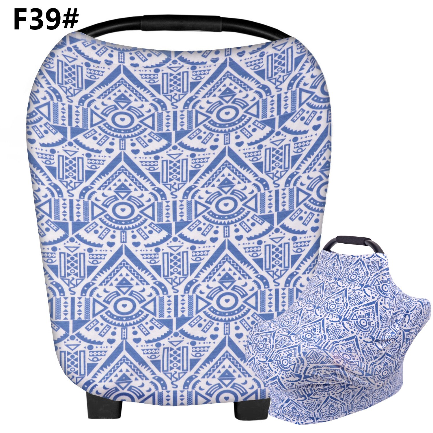 Moeder voeden borstvoedingshoes sjaal baby autostoelhoes winkelwagenhoes baby's multifunctionele cape voor borstvoeding: 5