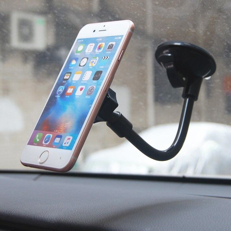 Magnetische praktisch Halfter Auto Halterung Lange Arm Windschutzscheibe Auto Telefon halterung für iPhone X 8 8 Plus 7 7 Plus 6 6 Plus SE