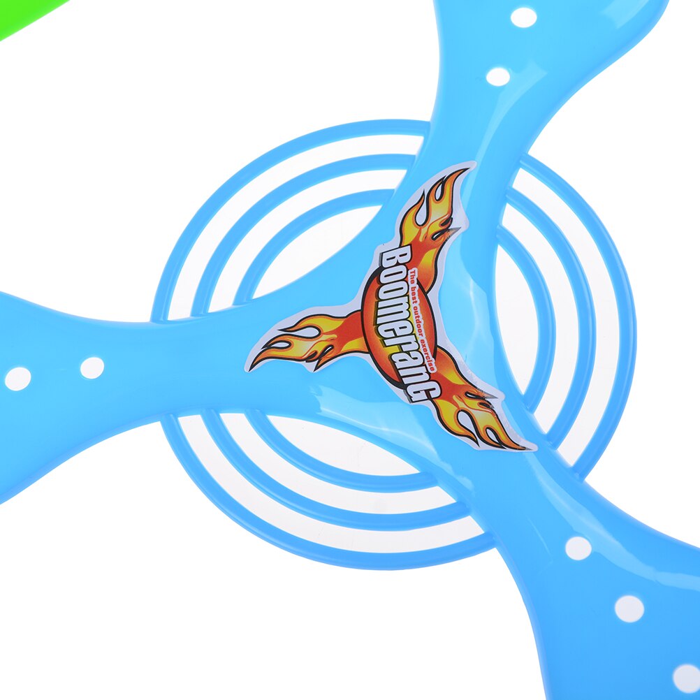 G 4 pièces sport retour en plastique jouet volant enfants 4 formes coloré Boomerang léger retour retour jouet
