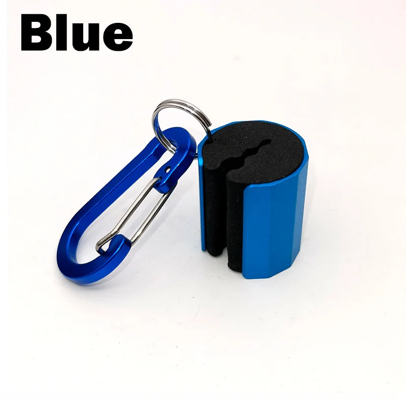 OUTKIT Nowy uchwyt na wędkę Przynęta Przenośny sprzęt wędkarski BFS ze stopu aluminium Szybki asystent wędki Narzędzia: pomarańczowy