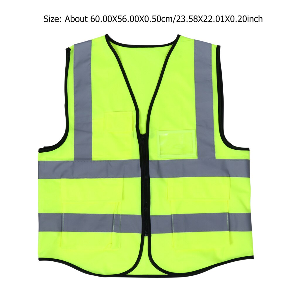 1 Pc Safety Vest Breathable Premium Comfortable Security Vest for Construction Public