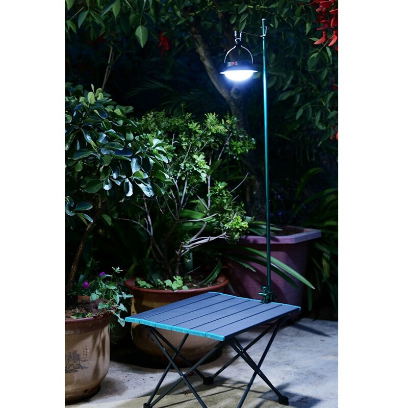Camping Folding Lamp Pole Portable Lightweight Light Lamp Holder for Picnic Hiking Backpacking