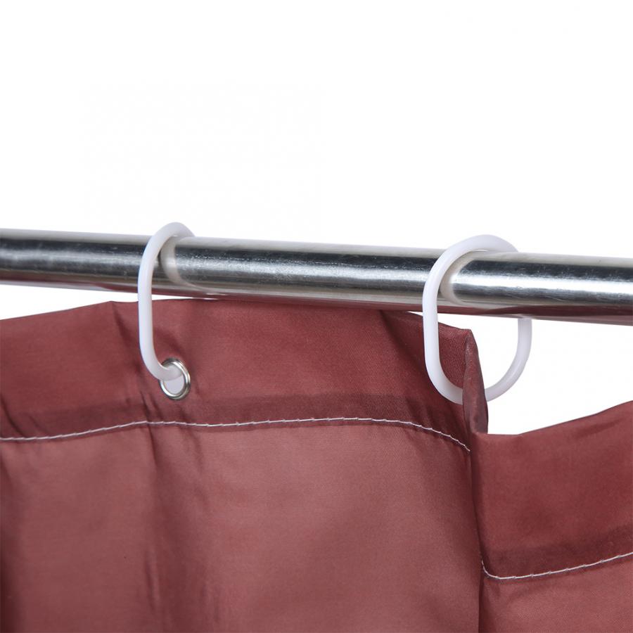 Kerst Patroon Douchegordijn Polyester Waterdicht Baden Gordijnen met 12 haken Set Badkamer Decor