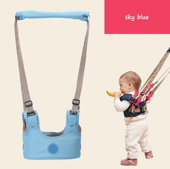 ! Correa de seguridad ajustable de para niños y niñas, arnés de bebé: Lightblue