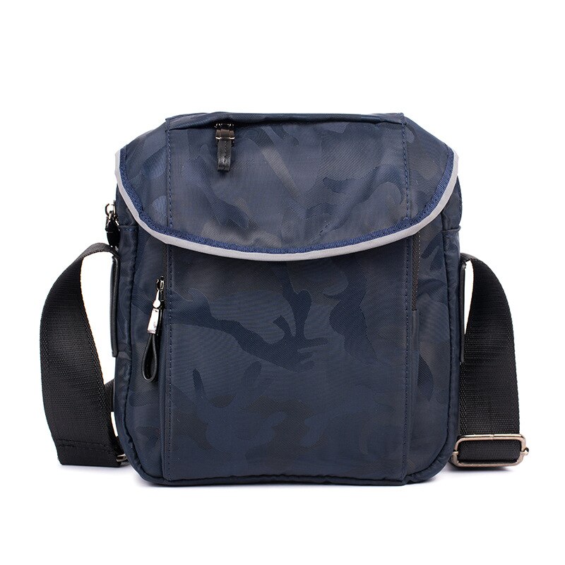 Stijl herentas nylon waterdicht camouflage print heren schoudertas zakelijk vrije tijd s