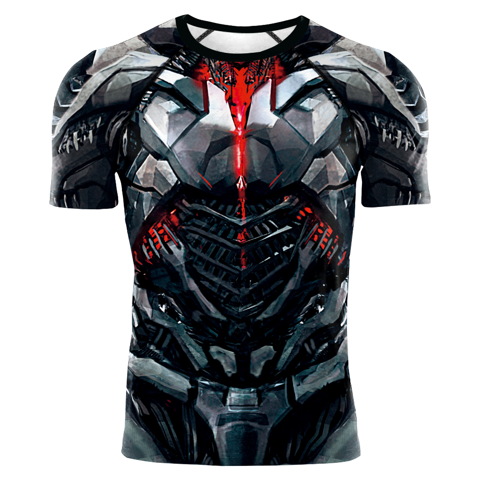 [Du bist mein Geheimnis] Superheld Langarm Workout 3D Kompressionsshirt Comics Cosplay Kostüm Herren Quick Dry Rash Guard Gym Tops: S / Blau