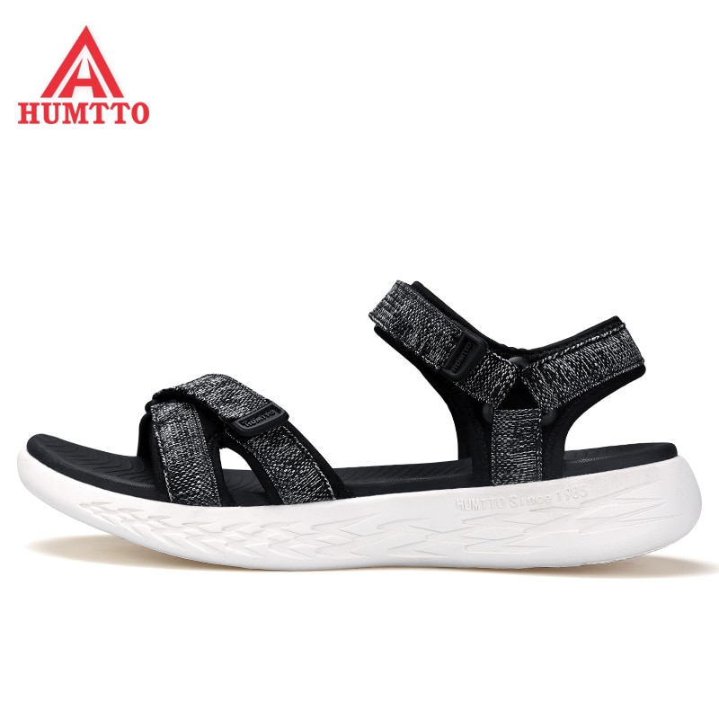 Réel Humtto hommes en plein air été plage mer sandales chaussures pour hommes eau Aqua sandale homme rivière Plate chaussures homme