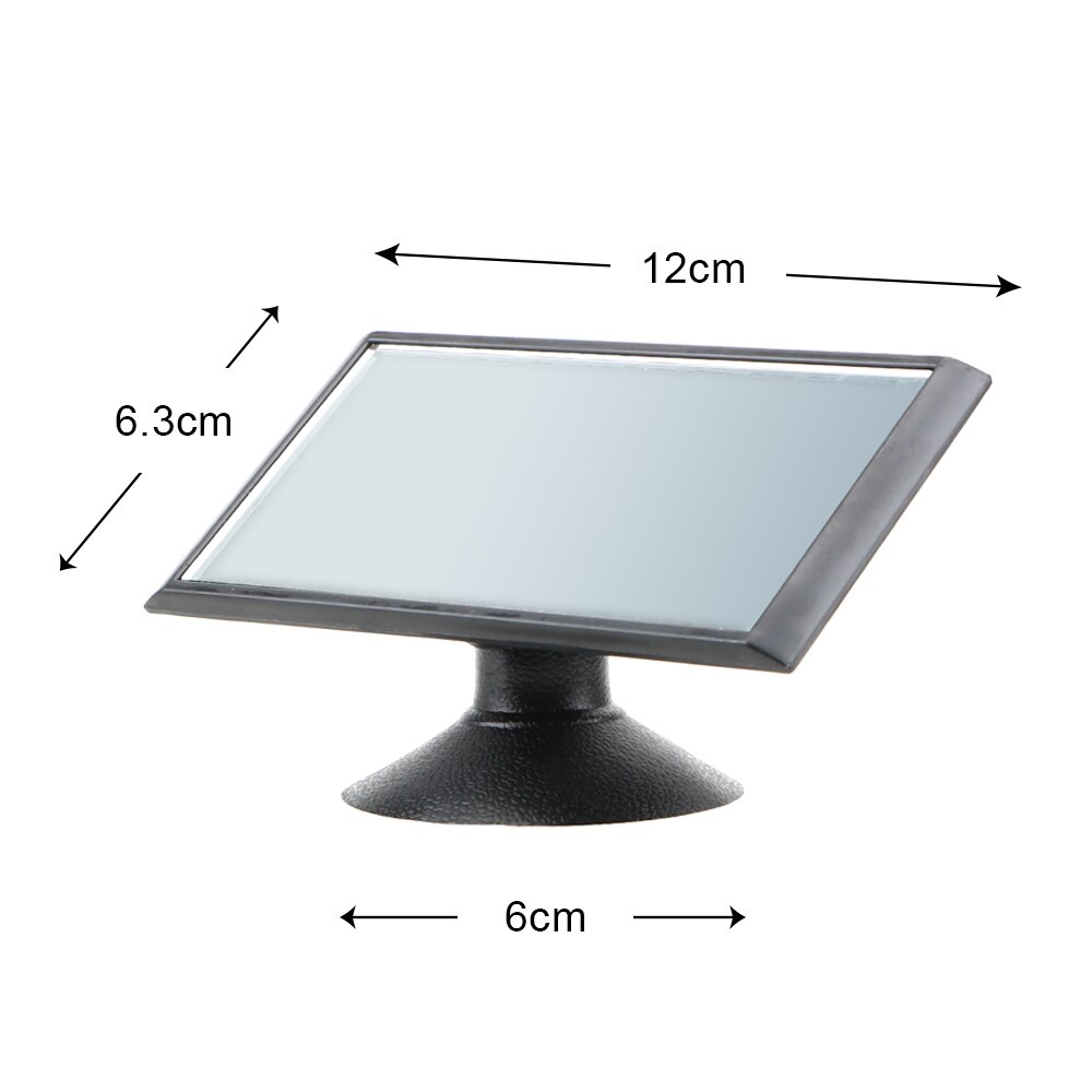 FORAUTO-espejo retrovisor de seguridad para asiento trasero de coche, ventosa de 360 grados de rotación, Monitor ajustable para niños, estilo de coche