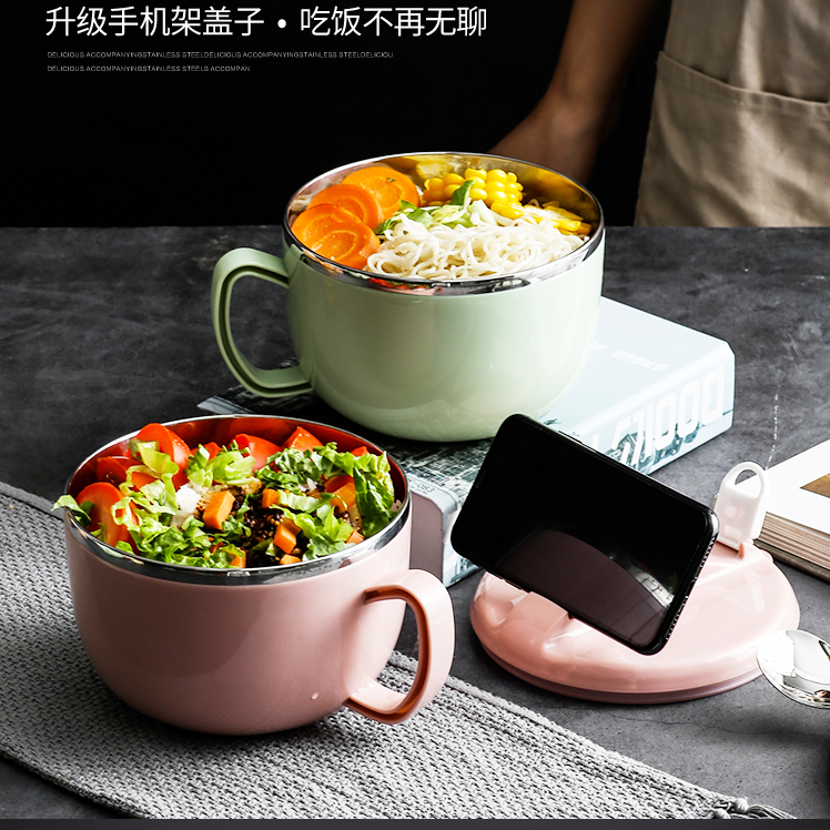 noodle bowl soup bowl with handle bento lunch box lunch box for women bento lunch box for kids bento box steel bowl with lid