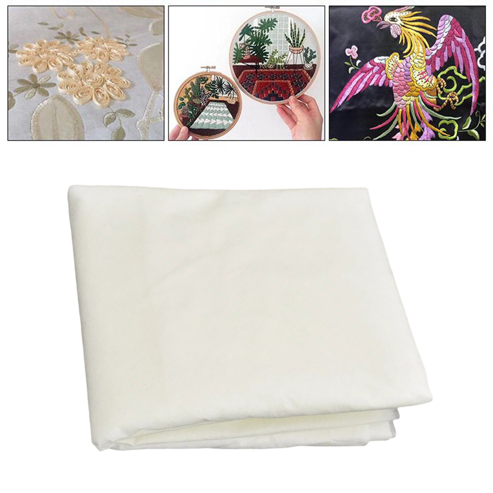 1M Water Soluble Embroidery Backing Film Stabiliser Craft Supplies DIY
