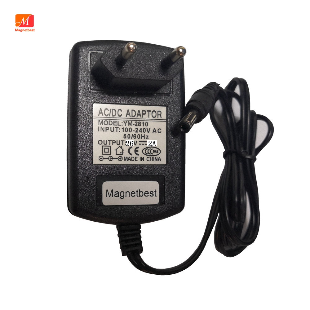 26V 1500MA 1.5A -2000mA 2A AC DC Power Supply Wall Adapter AC 100-240V 220V to DC 26V 26 volt 1.5A -2A Converter DC 5.5mm*2.5mm: black / us