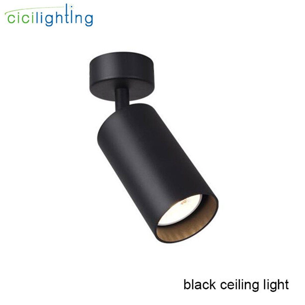 Moderne 7W GU10 LED Spoor Spots COB Plafond Lampen zwart wit golden Verstelbare AC85-260V Verlichtingsarmaturen Woonkamer Winkel