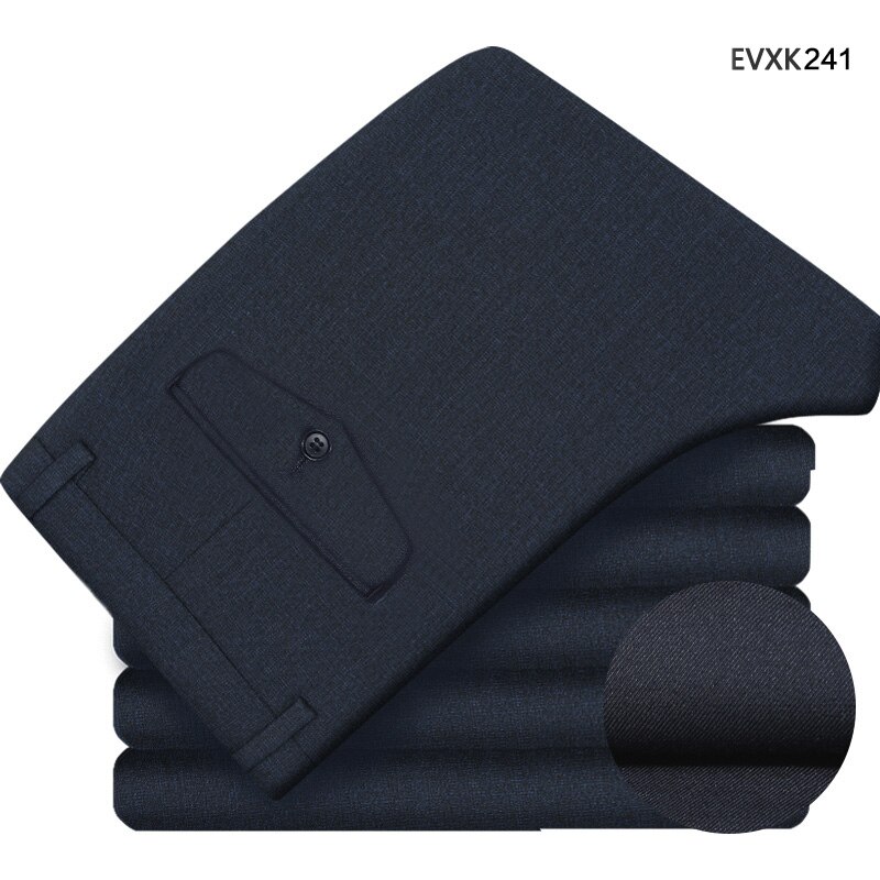 Suit Men's Pants Wrinkle-resistant Zipper Fly Suit Formal Business Meeting Male