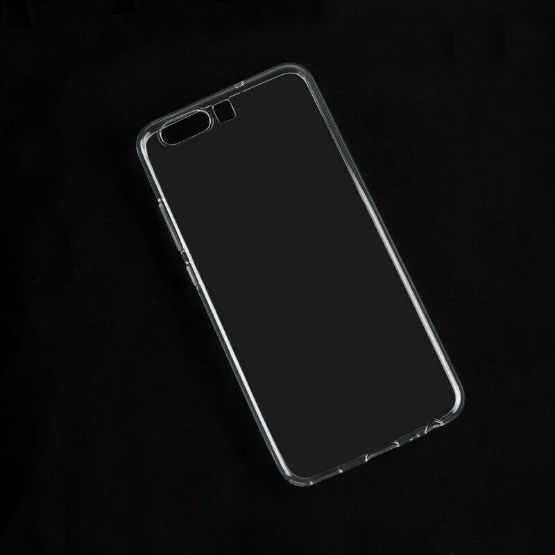 Funda suave de TPU para Huawei P10, cubierta trasera ultrafina de silicona transparente, ajustada, a prueba de polvo, cuerpo completo