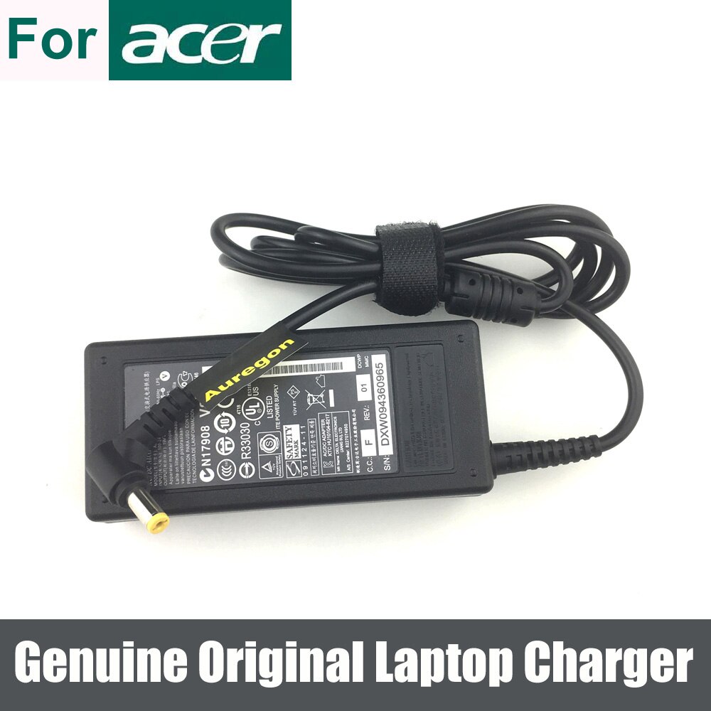 Echte Originele 65W Ac Adapter Lader Voeding Voor Acer Aspire V5 V3 E1 Serie