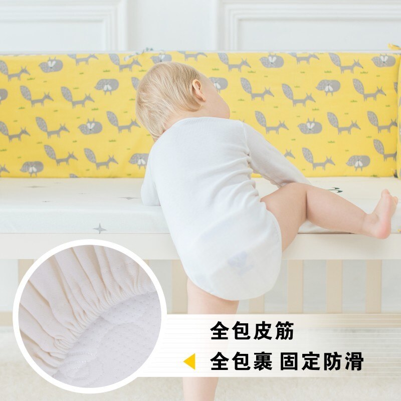 Baby Laken Puur Katoen Wieg Matras Cover Voor Kids Leuke Cartoon Patroon Baby Uitgerust Lakens Baby Beddengoed Fotografie Props