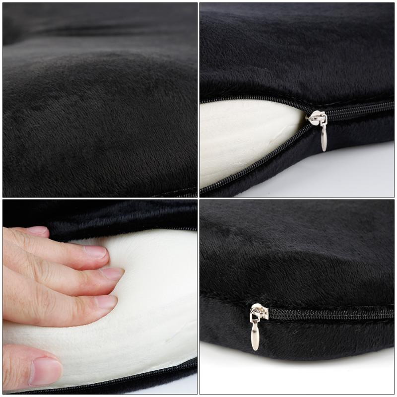 Memory Foam Zitkussen Orthopedisch Kussen Stuitbeen Ondersteuning Taille Terug Kussen Autostoel Hip Massage Pad Sets Fit Voor Auto
