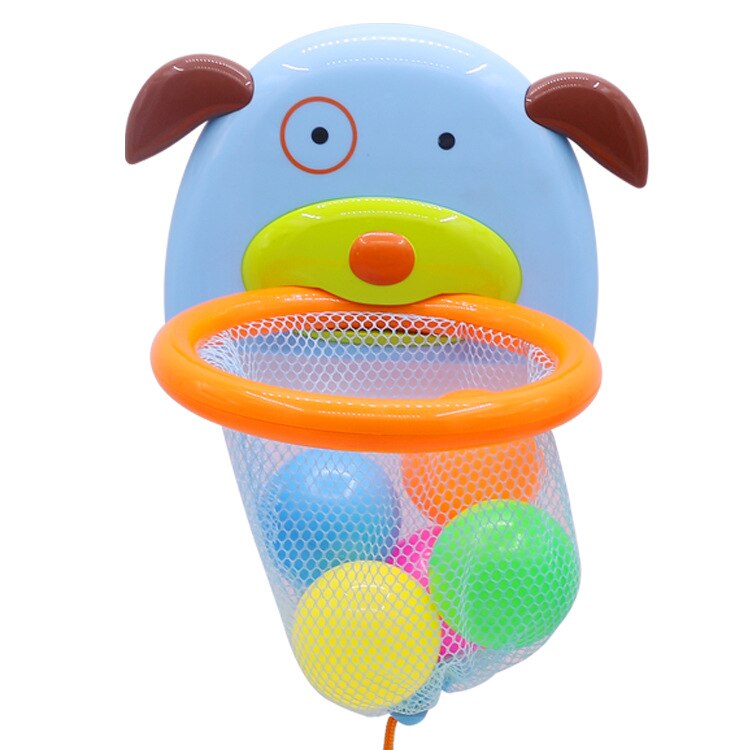 Baby Shower Kids Bath Shooting Basketball Rebounds Water Swimming Toy Child's Play Water Toy: Default Title