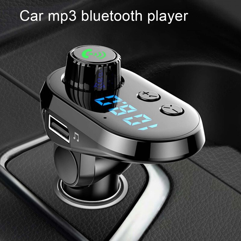 3 In 1 Usb Snel Opladen Quick Lading Multifunctionele Auto Draadloze Telefoon Bluetooth Fm Transmitte Radio MP3 Muziekspeler Adapter