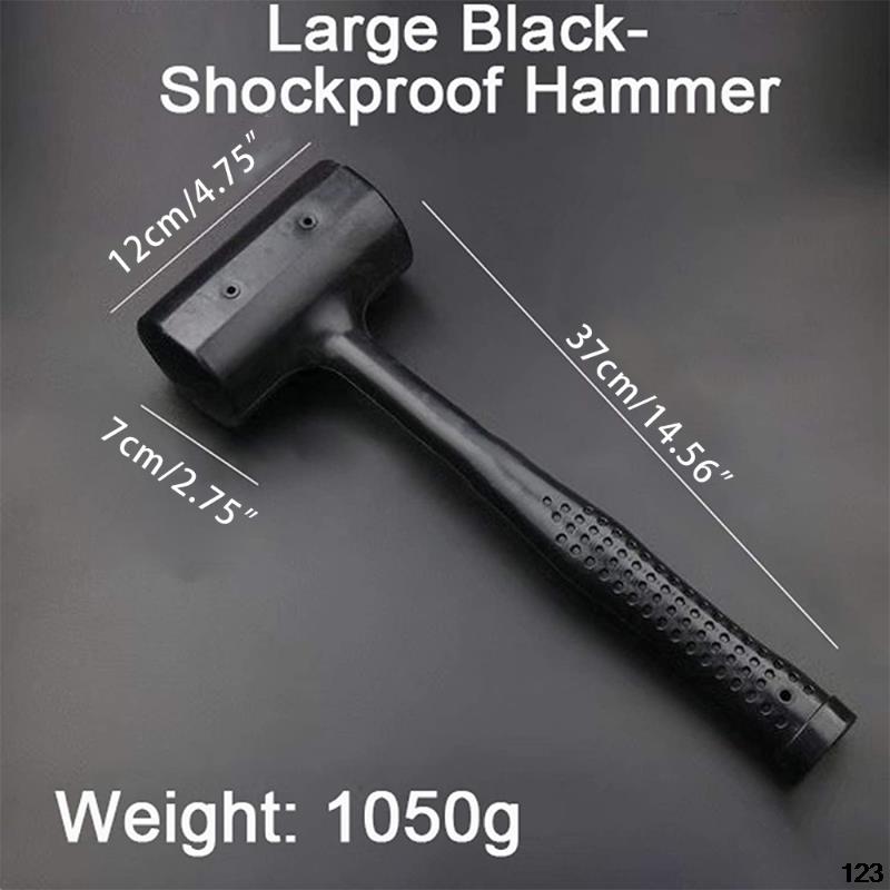 Anti-slip Floor Ceramic Installation Hammer for DIY Lovers and Adults Floor Tile Marble Hand Tools Labor Saving