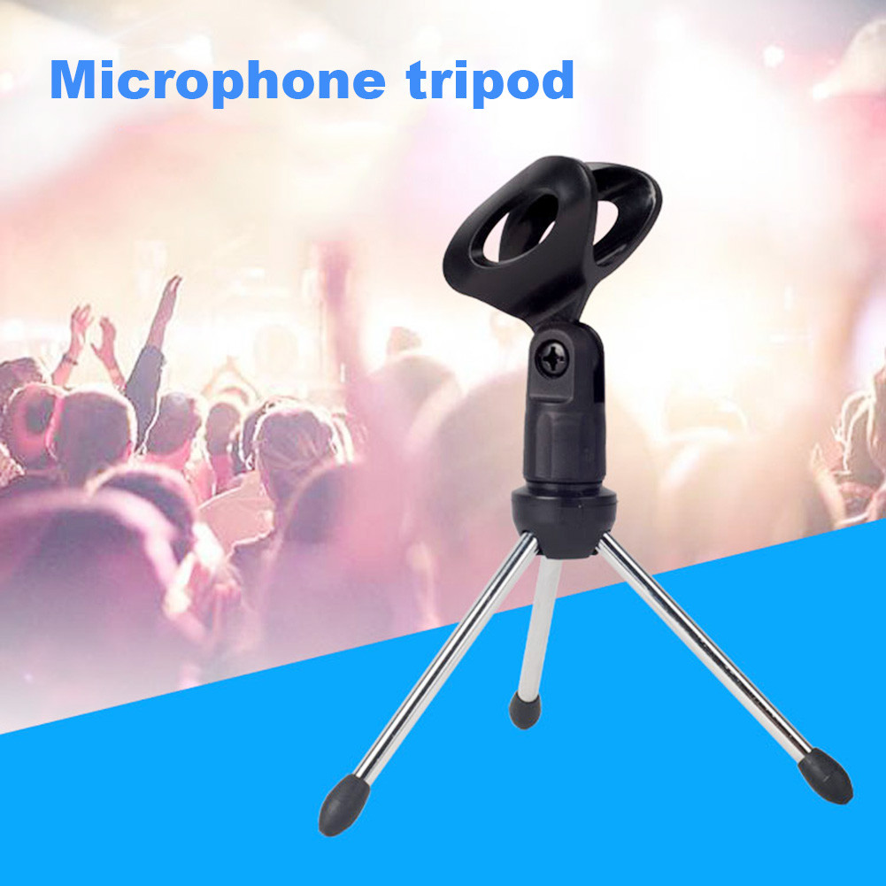 Microfoon Mic Stand Statief Beugel Draagbare Zinklegering Desktop Tafel Verstelbare Houder AS99