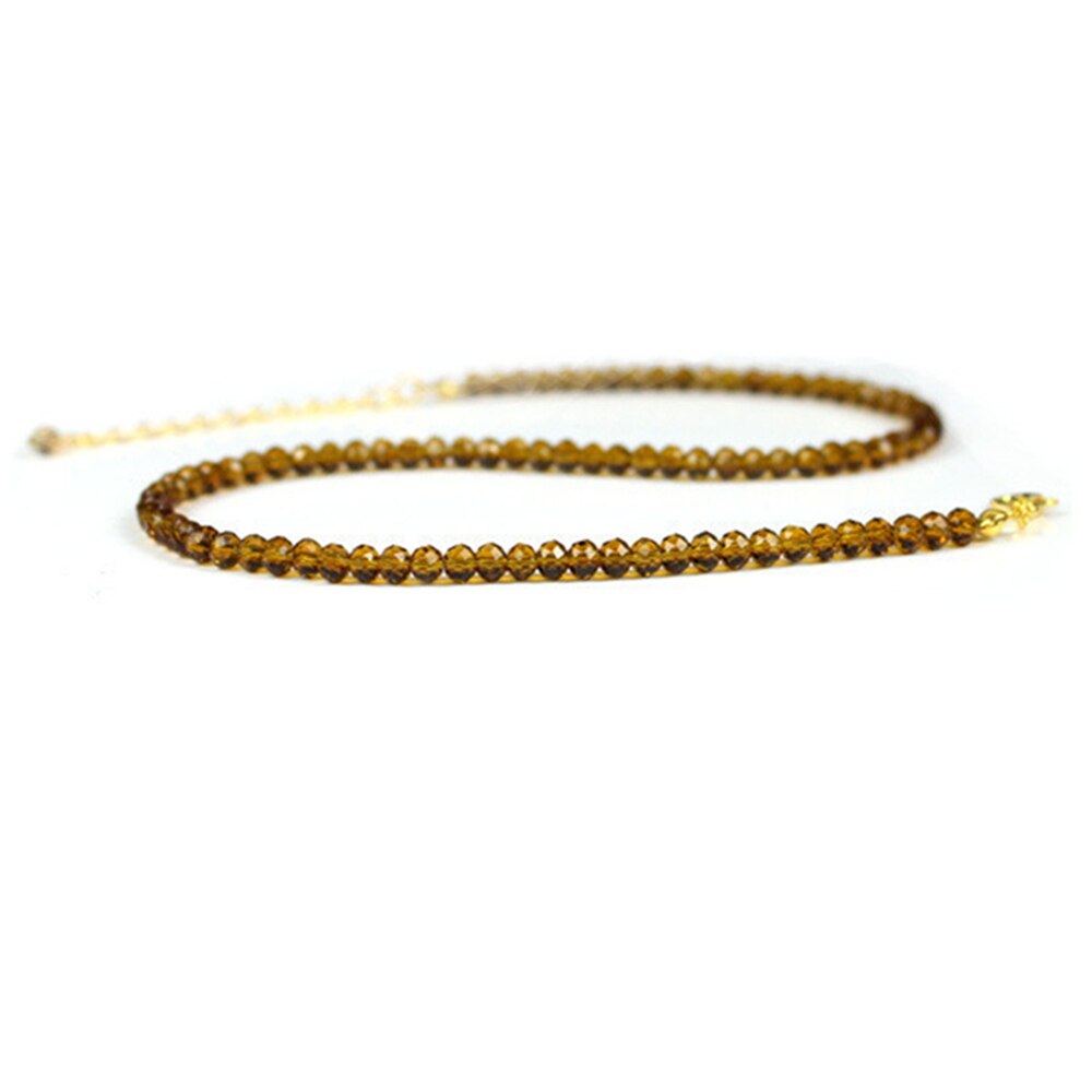 Marca de moda simples contas pretas colar curto jóias femininas gargantilha colares bijoux femme senhoras festa colar 2024: Vermelho-marrom