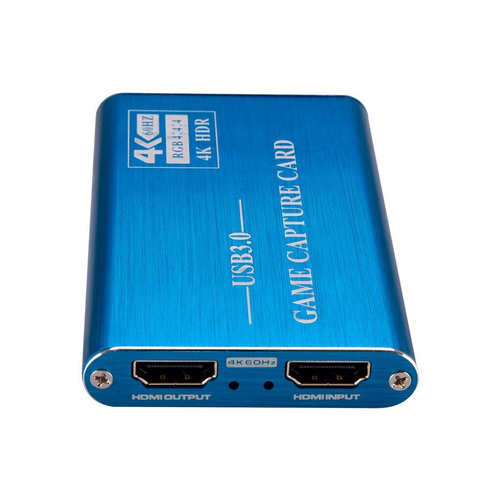 HDMI Video Capture Card 4K Screen Record USB3.0 1080P 60FPS Game Capture Device