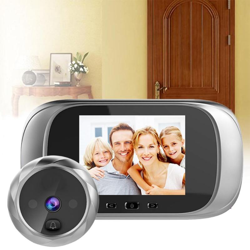 DD1 Video Deurbel 2.8 "LCD Wireless Security Deurbel Visuele Opname Home Monitor IR Nachtzicht Intercom Deurtelefoon