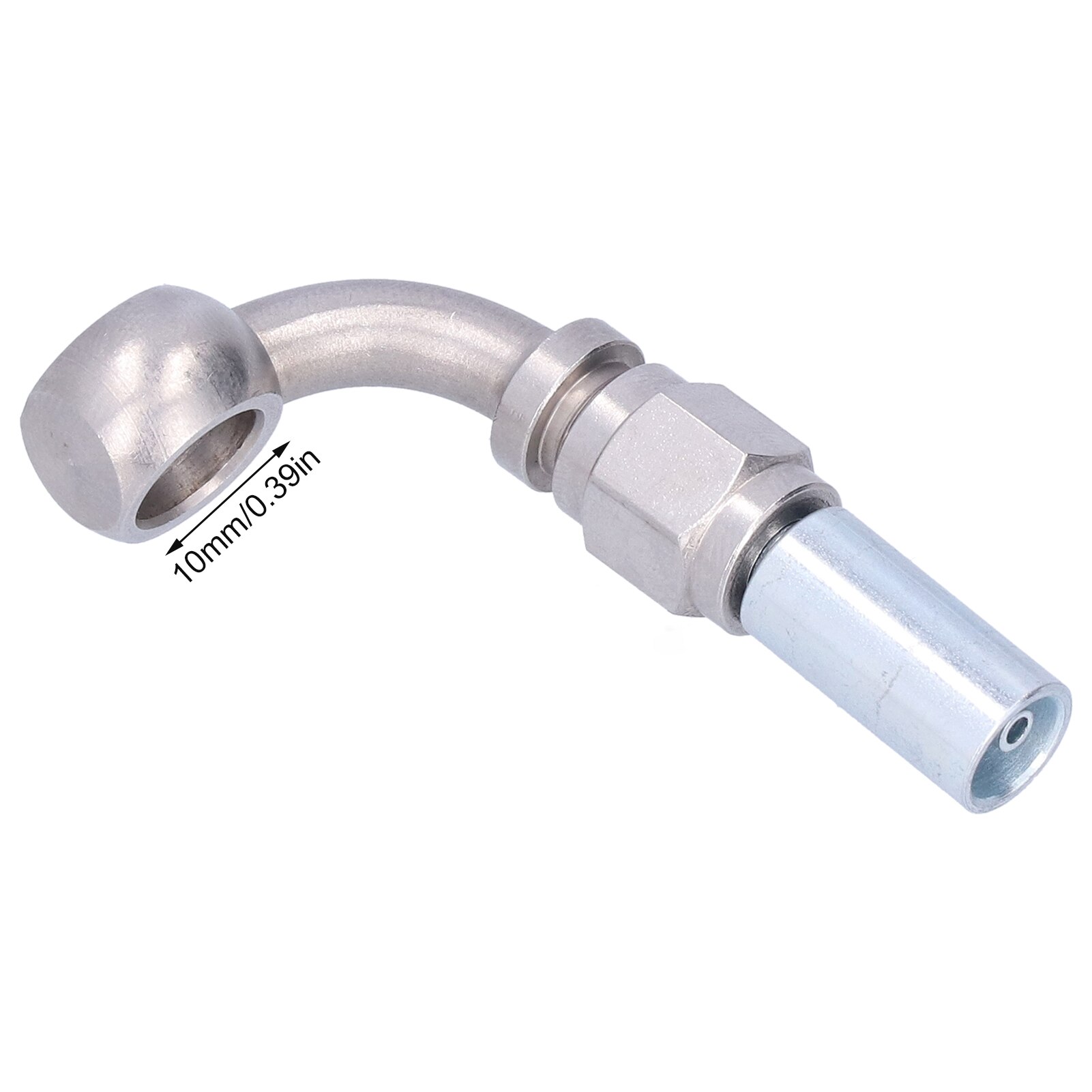 Brake Line Banjo Fitting Stainless Steel Motorcycle Oil Hose Banjo Fitting for Modification