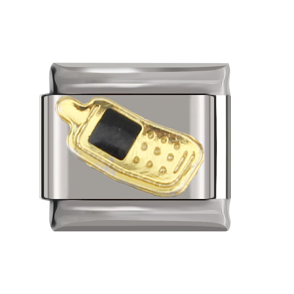 Fyour Daisy Paard Aliens Pirates Motorfiets Mobiele Telefoon Charm Links Fit 9Mm Armband Roestvrij Staal Diy Maken DJTop68