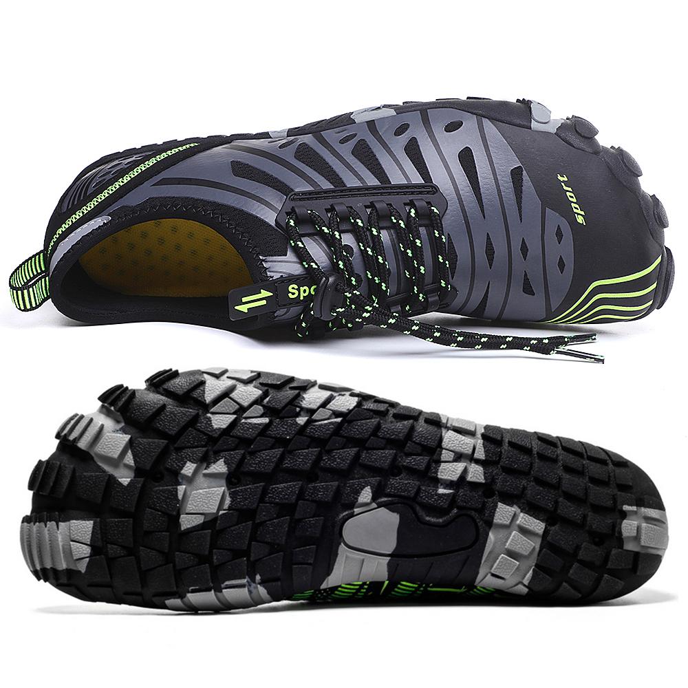 Été chaussures de plein air unisexe léger respirant Mesh Creek plage séchage rapide Wading en amont chaussure d'eau plongée chaussettes de natation