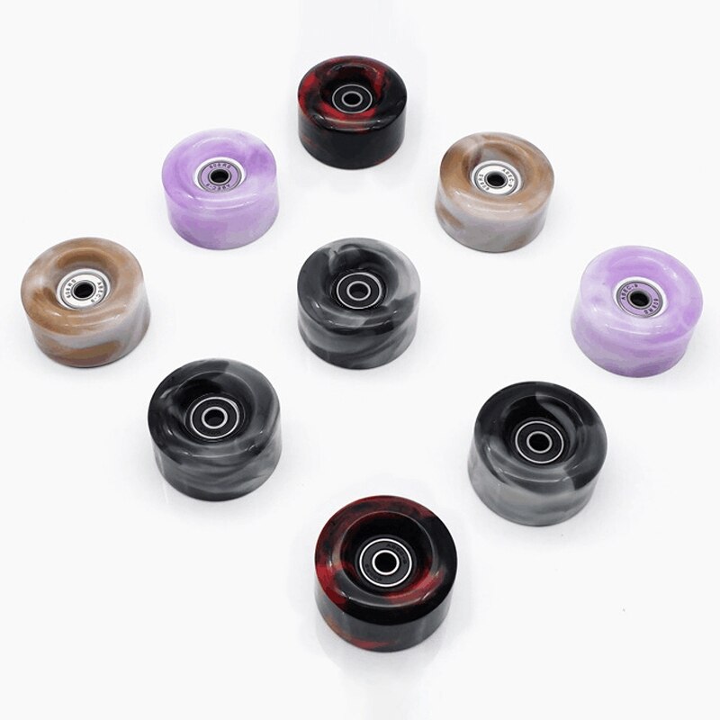 8 Pack 82A Roller Skate Wielen 32X58Mm, Skate Wielen Met Lagers Geïnstalleerd Dubbele Rij Schaatsen Accessoires