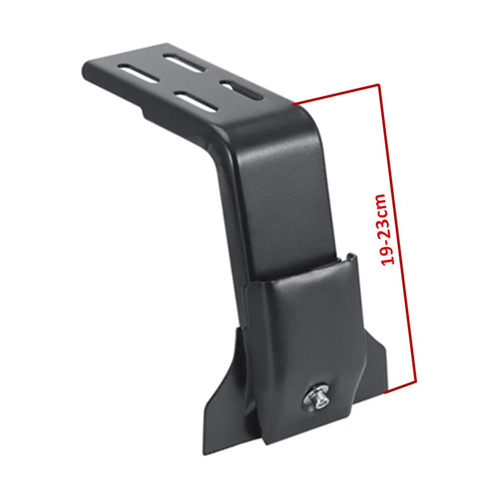 ALWYASME Auto Imperiaal Goot Mount Adapter Voor SUV/MPV: Donkergrijs