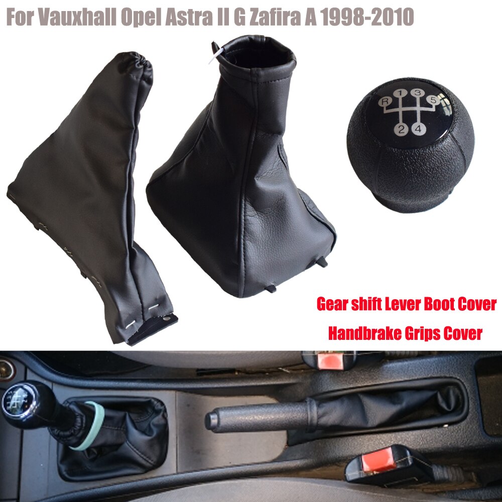 Manopla de câmbio com 5 velocidades para vauxhall, opel, astra ii, g, zafira a 1998 a 2010, alavanca para engrenagem, venda quente