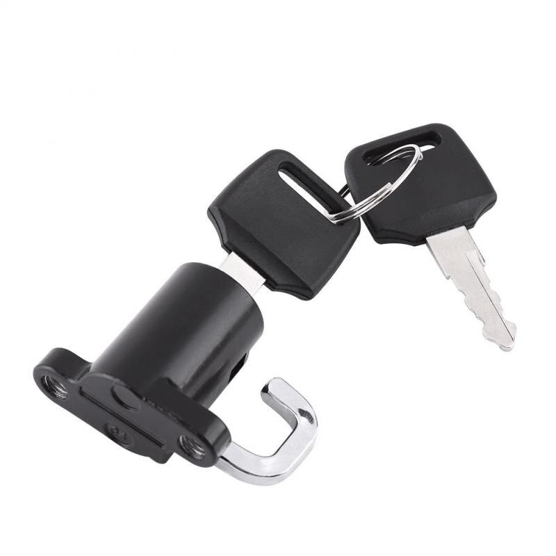 Universal- Motorrad Helm sperren Motorrad Fahrrad Helm sperren Auto-Styling Hängen Haken Helm Quad sperren Haken Mit 2 Tasten einstellen
