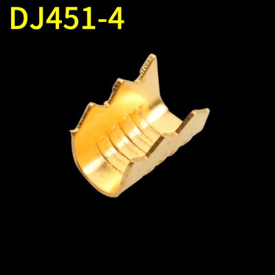 100 Stks/partij 451 U-Vormige Terminal Tab Koude Inserts Connectoren Koude Terminal Kleine Tanden Fascia Terminal, 0.2-4mm2: 451-4