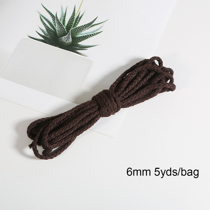 Cordon Parachute de 5 mètres et 6mm | Corde de cour Lan de Type Mil de Type un brin d'escalade, équipement de survie en Camping, matériel de bricolage: Dark Brown