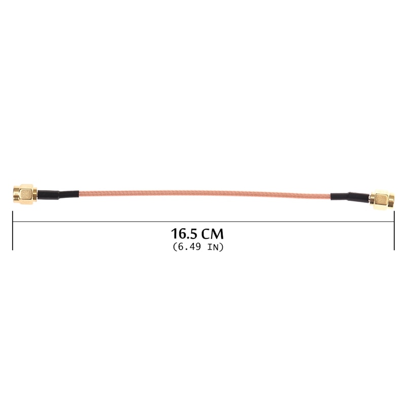 SMA Male To SMA Male Connector Pigtail Cable WIFI Router Extension RP SMA Male Switch RP-SMA Female Pigtail Cable RG316