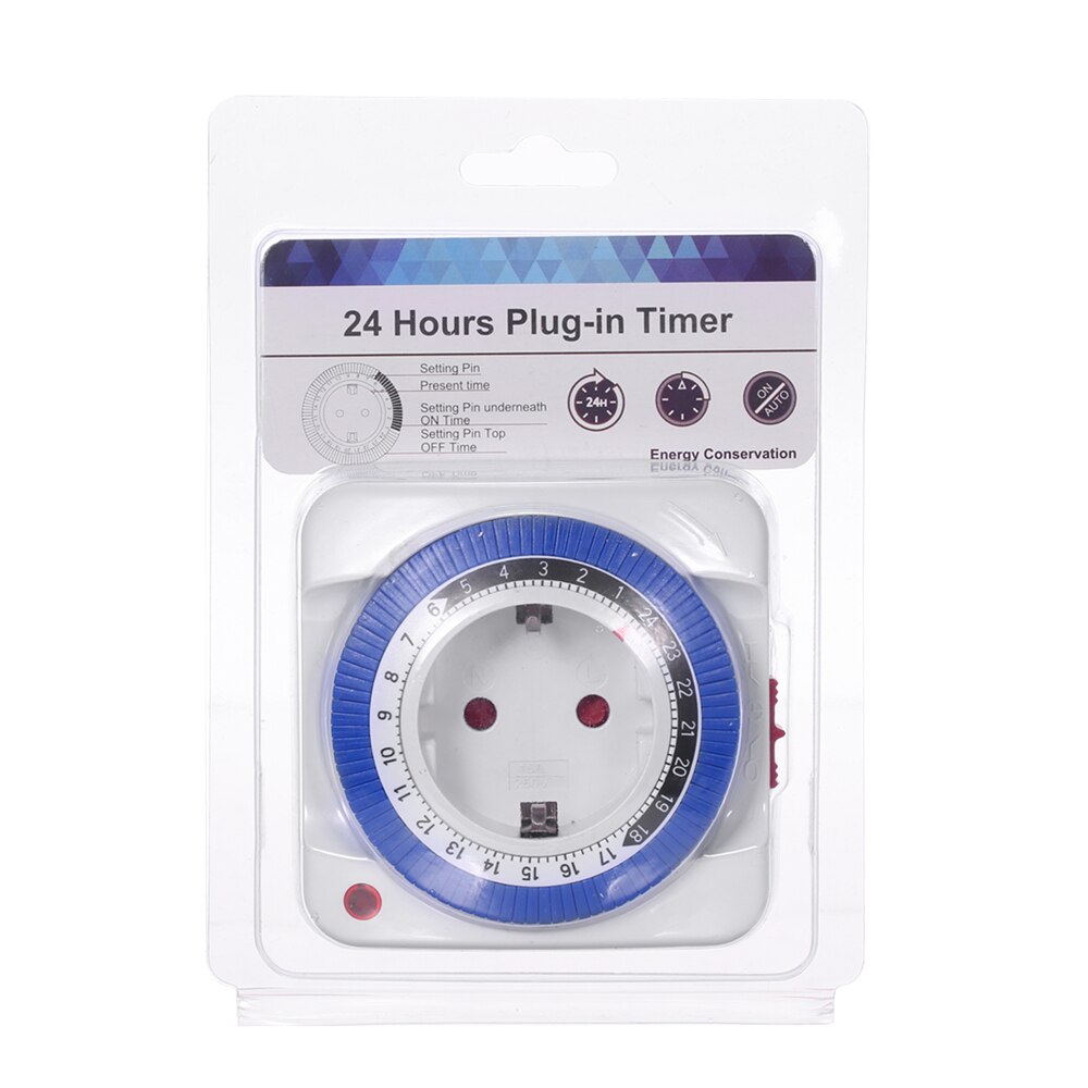 Timer Switch Socket 15 Minutes to 24 Hours 125V Timing Socket Time Controller Automatically Turn On Off Electrical Appliances