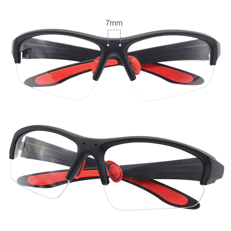 Tandheelkundige Loepen Accessoires Anti-Fog Glas Met Schroefgatframe Abs Bril Voor Binoculair Vergrootglas