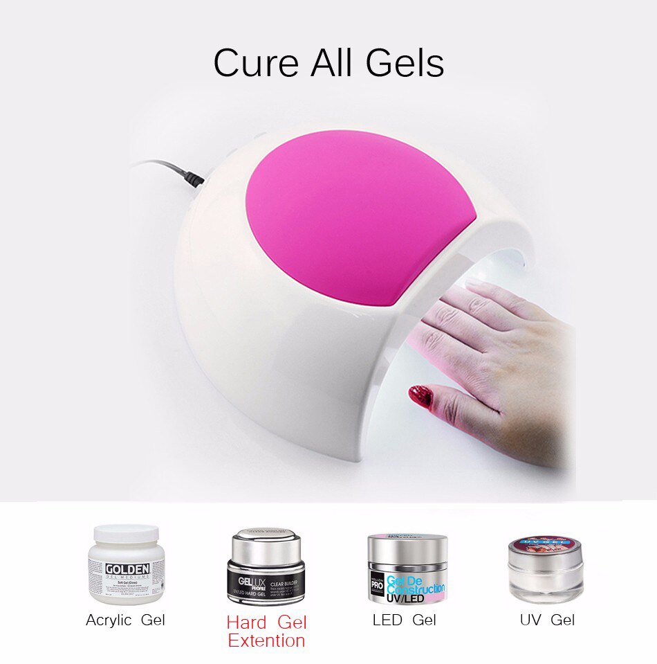 Lámpara Led UV de 48W/80W para secado de uñas, todo tipo de geles, lámpara UV de 33 Led para máquina de curado, temporizador con Sensor y pantalla LCD